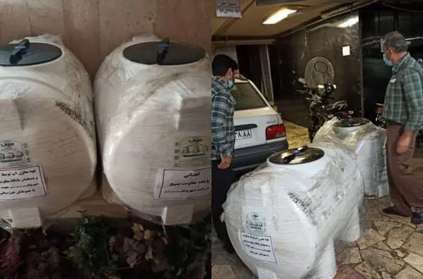 مشارکت کارکنان شرکت شهروند در تامین هزینه مخزن آب آشامیدنی برای مردم خوزستان
