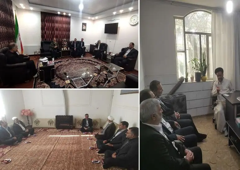 مدیرعامل شرکت آب و فاضلاب استان مرکزی با نماینده مجلس و امام جمعه شهرستان شازند دیدار کرد

