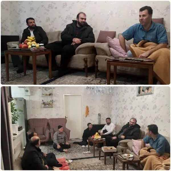 تجلیل از جانباز امنیت "جعفر همافران" در منطقه ۲۱ تهران