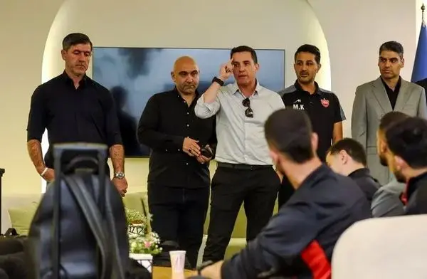 برگزاری جلسه معارفه اوسمار در فرودگاه