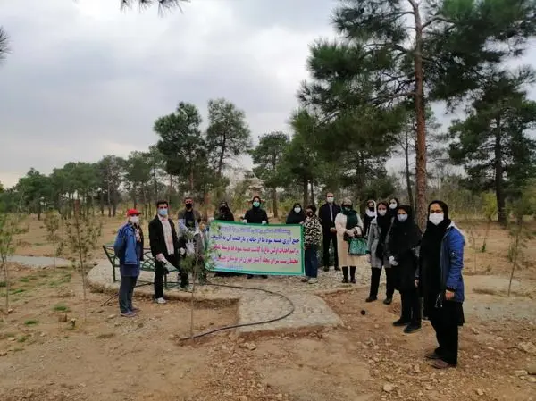 احداث اولین باغ از هسته های دور ریز میوه در منطقه ٢٢