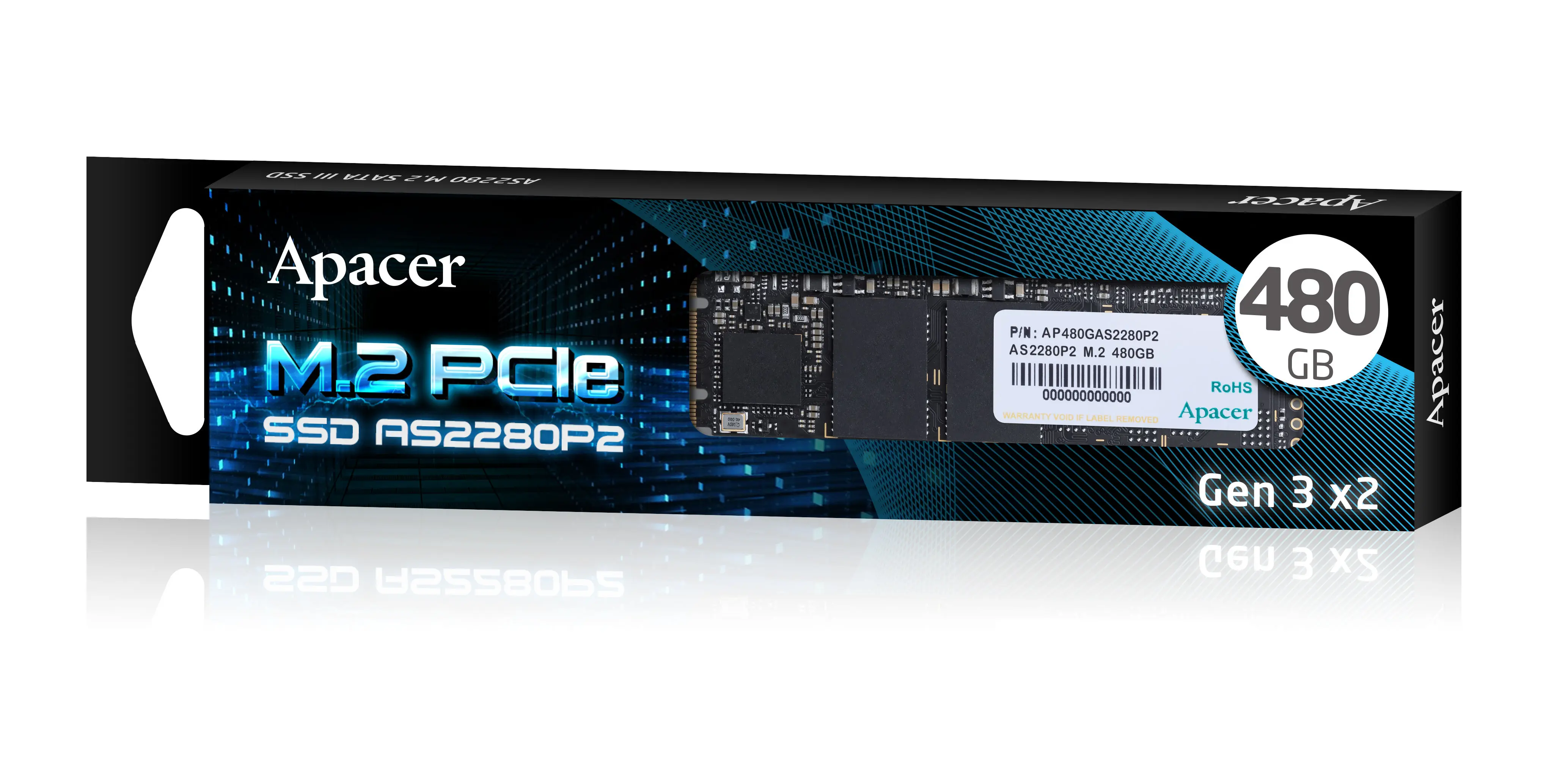 ملاقات با  اس اس دی   AS2280P2 M.2 PCIe Gen 3 x2 SSاپیسر