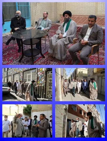 بازدید معاون معماری و شهرسازی شهرداری تهران از بافت فرسوده محله های شوش و مظاهری