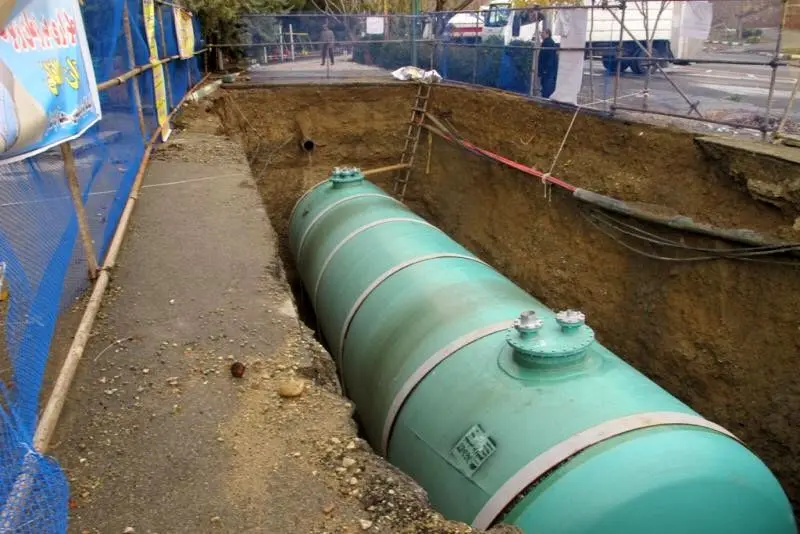 استقرار مخزن اضطراری آبرسانی در منطقه ۳ شهر تهران

