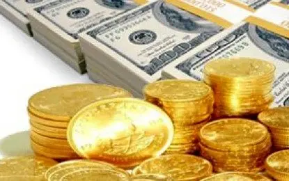 کاهش قیمت طلا و سکه