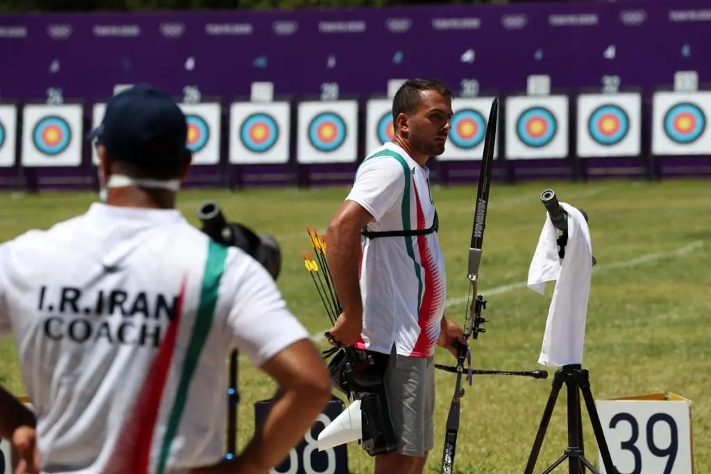 میلاد وزیری از دور مسابقات تیروکمان حذف شد