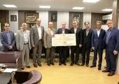 اعطای جایزه "مسئولیت اجتماعی " در شرایط کرونا به روابط عمومی افق کوروش
