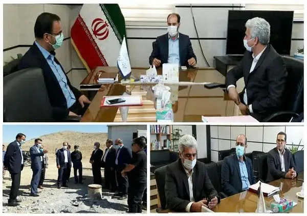 وضعیت آب روستای قالهر شهرستان دلیجان با حضور فرماندار این شهرستان بررسی شد