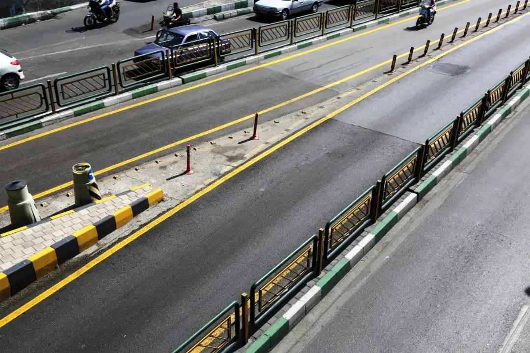 تراش و روکش مکانیزه آسفالت پل روشندلان

