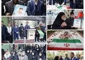  اجتماع امت فاطمی با بازنمایی صحن انقلاب در شرق تهران