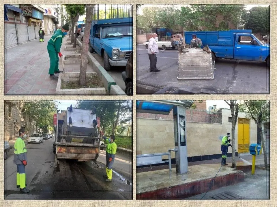 آغاز طرح  بهبود نگهداشت شهر در منطقه 15 

