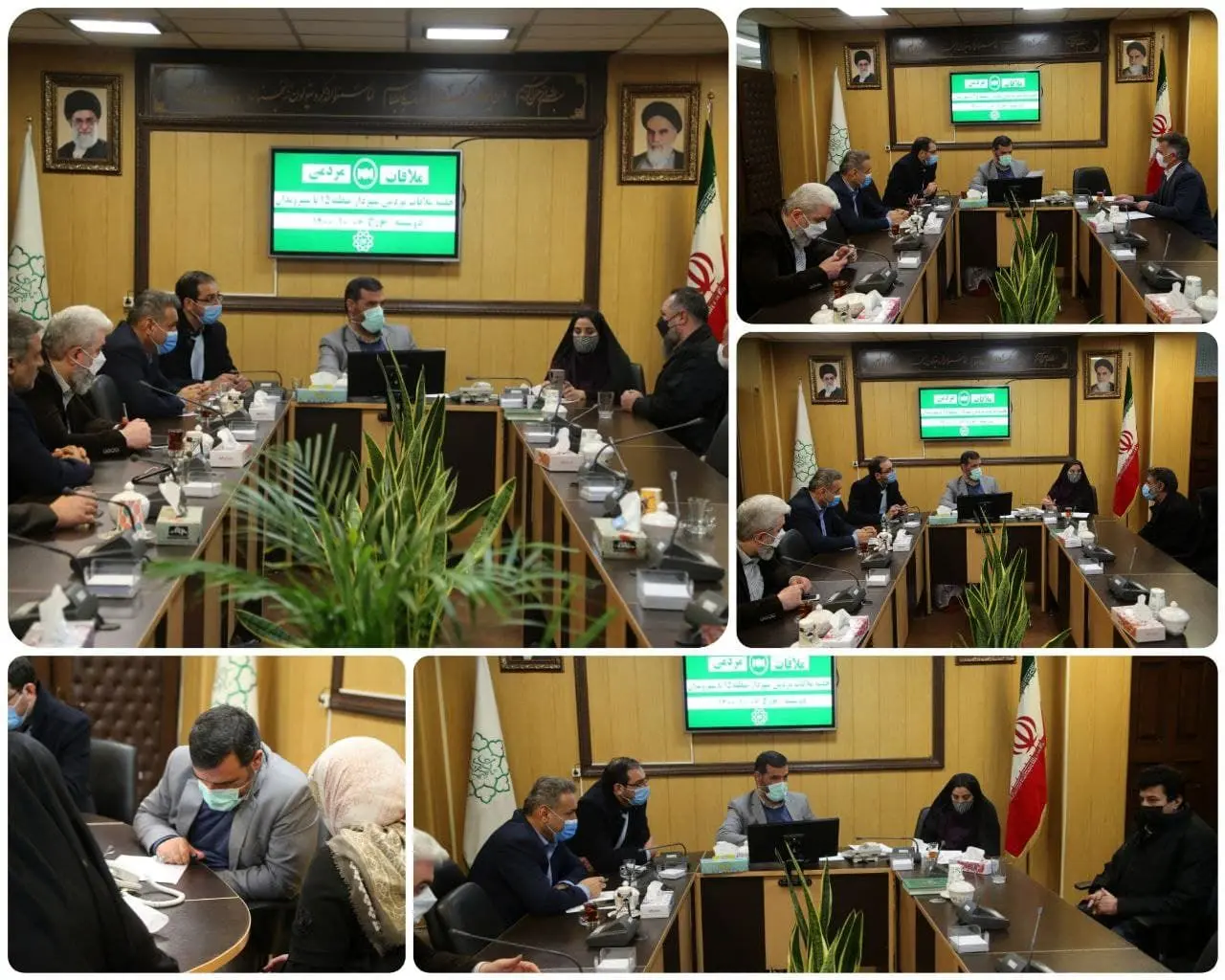 برپایی دیدار مردمی شهردار منطقه ۱۵ با شهروندان