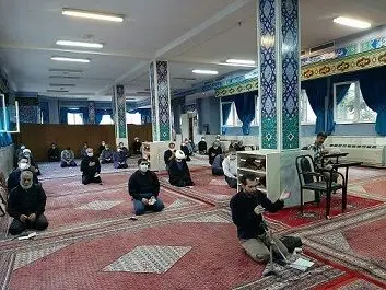 برگزاری مراسم سوگواری شهادت سرور و سالار شهیدان حضرت ابا عبدالله الحسین علیه السلام در سازمان جهاد کشاورزی استان مرکزی