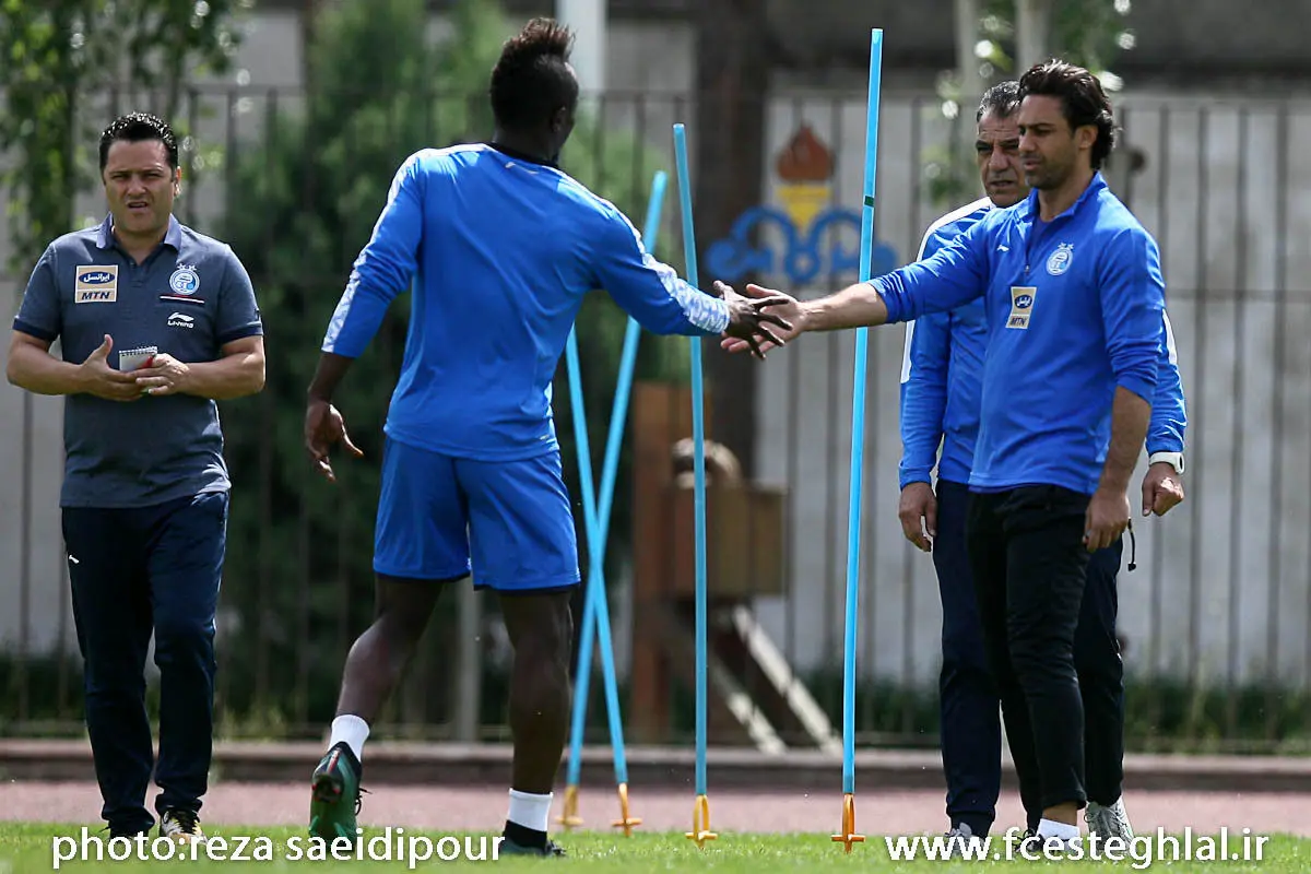 گزارش تصویری تمرین استقلال/ بازگشت منشا به تمرینات