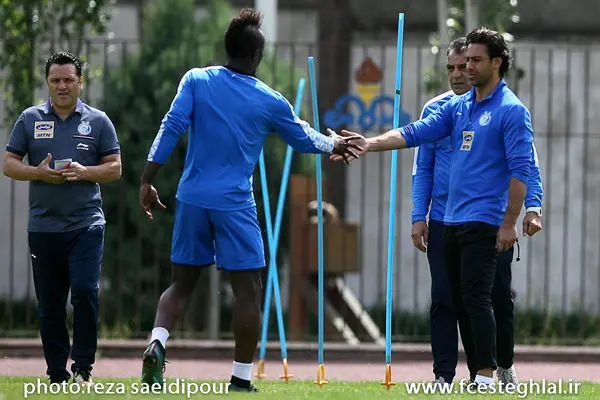 گزارش تصویری تمرین استقلال/ بازگشت منشا به تمرینات