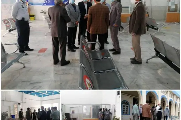 بازدید مدیرکل بنادر و دریانوردی استان از پایانه بین المللی  مسافری بندر بوشهر

