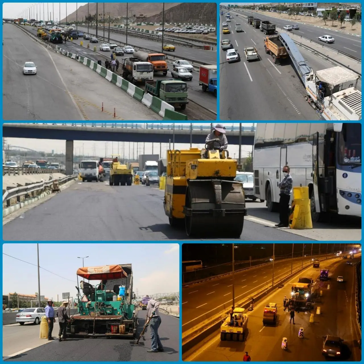 بهسازی136 هزار مترمربع از معابر جنوب شرق تهران