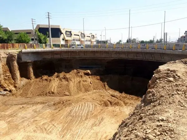 تلاش برای بهره برداری از تقاطع بزرگراه شهید بروجردی با میدان جانبازان تا پایان بهار امسال