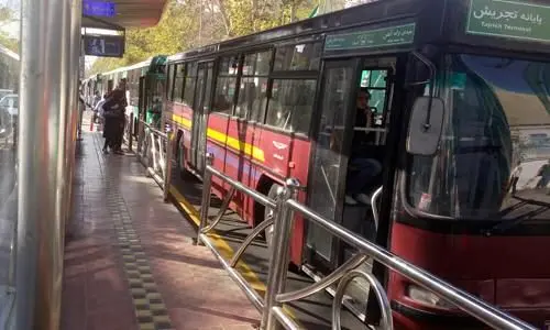 مقاوم سازی  سرپناه ایستگاه اتوبوس در منطقه 3

