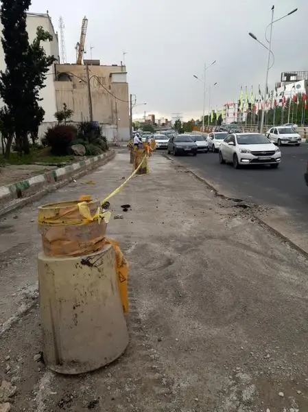 رفع مشکل دیرینه آبگرفتگی بزرگراه شهید زین الدین با اجرای چهار طرح عمرانی