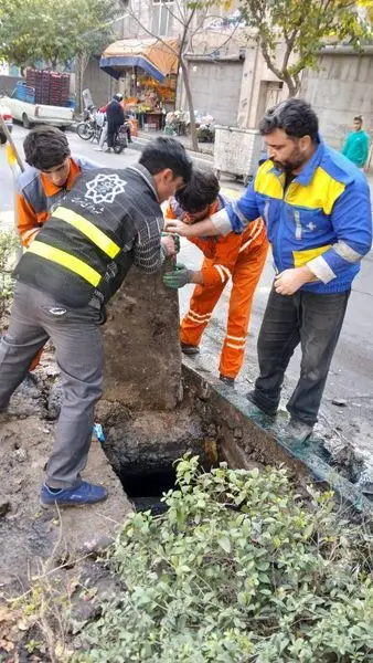 کنترل و بازدید از نقاط حساس و آبگیر