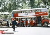 رکورد کشیدن اتوبوس با موی سر+عکس
