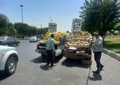 جابه جایی پایه تیرهای چراغ برق مزاحم در منطقه ۱۲