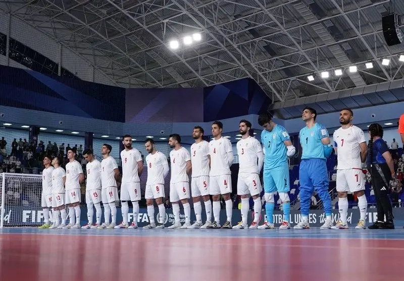 تیم ملی فوتسال ایران در رتبه پنجم جهان