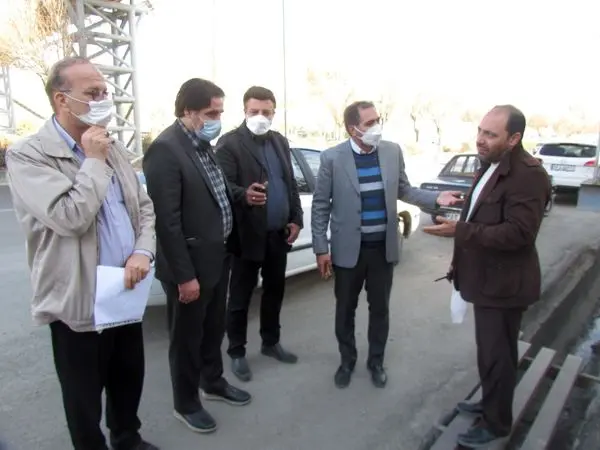 بازدید مدیرمخابرات منطقه مرکزی و شهردار منطقه 3 از کوی سردشت اراک