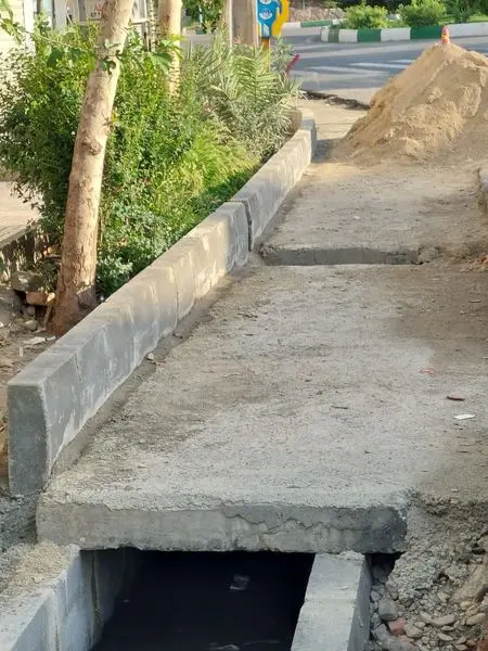 جمع آوری آبهای سطحی خیابان بنی هاشم