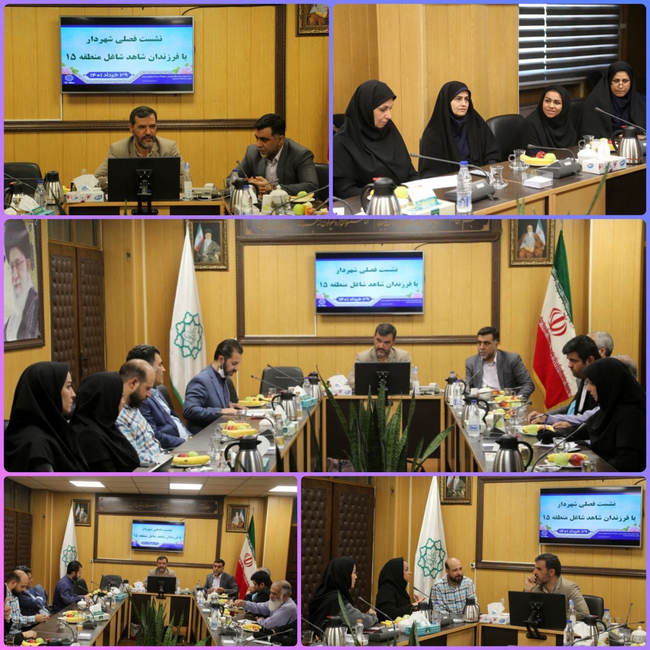 بهره مندی از ایده های خلاقانه همکاران در ارتقای کیفی خدمات 