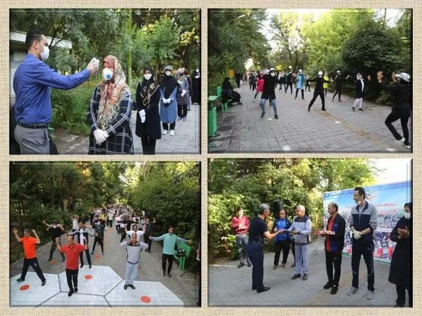 نواخته شدن زنگ دوشنبه های ورزشی در منطقه 15

