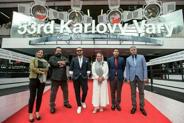 
سینماگران ایرانی بر فرش قرمز کارلووی‌ واری
