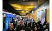 جابه‌جایی بیش از ۸۶ هزار نفر از ایستگاه حرم مطهر امام خمینی(ره)