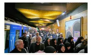 جابه‌جایی بیش از ۸۶ هزار نفر از ایستگاه حرم مطهر امام خمینی(ره)