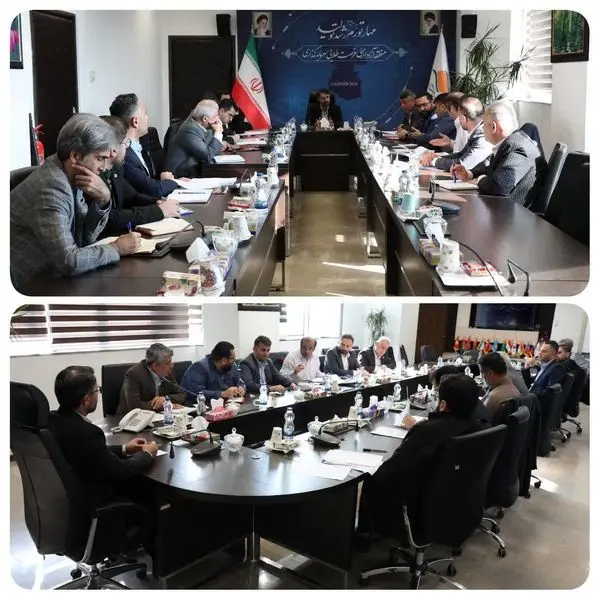 نشست شورای معاونین سازمان منطقه آزاد انزلی برگزار شد
