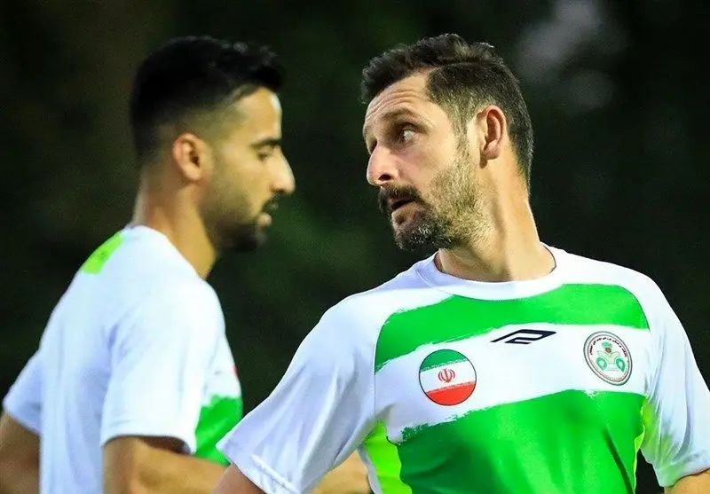 حضور خلعتبری در تمرینات گروهی ذوب‌‌آهن