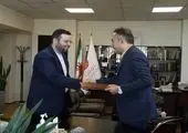 جلسه معاون تجاری مخابرات تهران با بیمه سینا