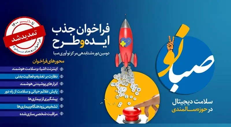 استراتژی توسعه گرایانه مرکز نوآوری صبا در حمایت از تیم‌های سلامت دیجیتال

