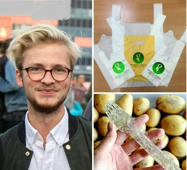 تولید محصولات پلاستیکی از سیب‌زمینی+عکس