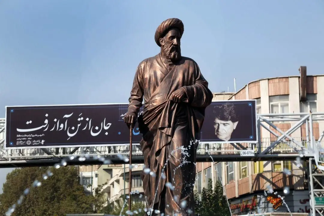 نصب آبنما در بزرگراه مدرس

