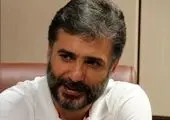 هندوانه ای که بازیگر زن معروف زیر بغل «حمید هیراد» داد!