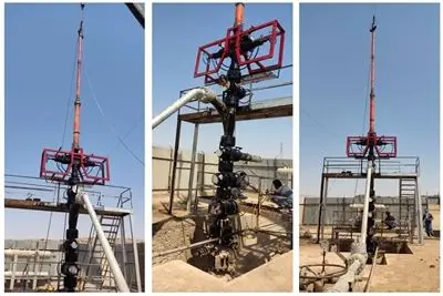 انجام اولین عملیات درون چاهی در منطقه عملیاتی دهلران توسط کارکنان نفت و گاز غرب