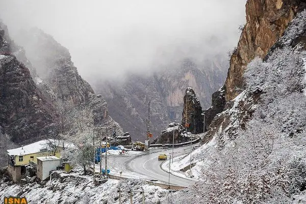 پیش بینی برف و باران ۶ روزه در ۳۱ استان