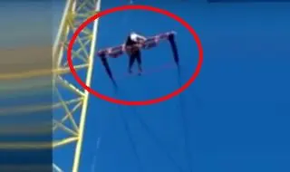 
سقوط مرگبار فرد جوان در شهربازی + عکس
