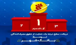 دریافت سطح درجه یک حمایت از حقوق مصرف کننده 