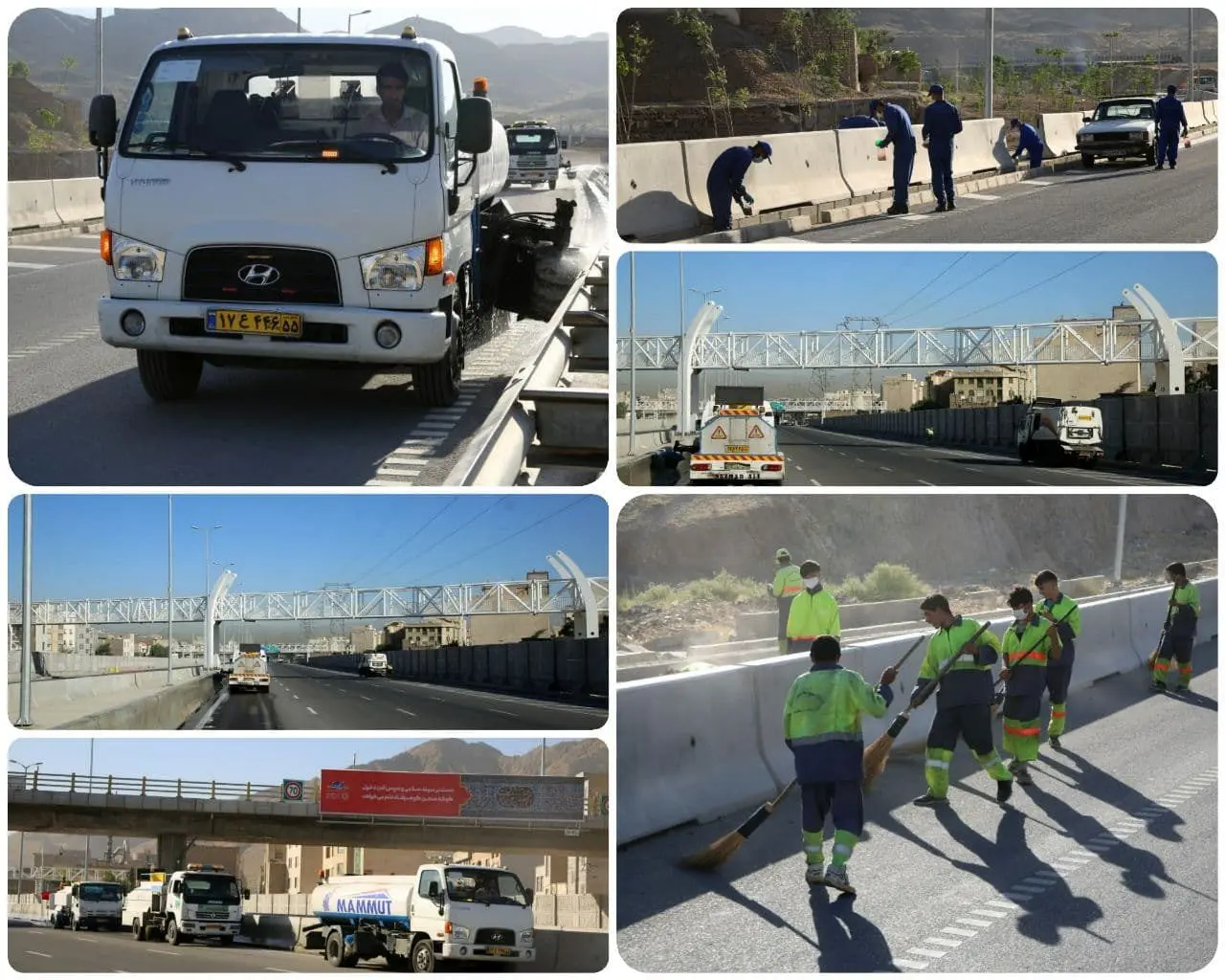  اجرای طرح پنجشنبه های نگهداشت شهر در بزرگراه شهید نجفی رستگار

