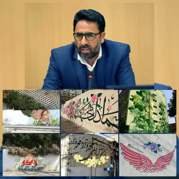 قلم نقاشان هنرمند دیوارهای فرسوده قلب پایتخت را نو کرد