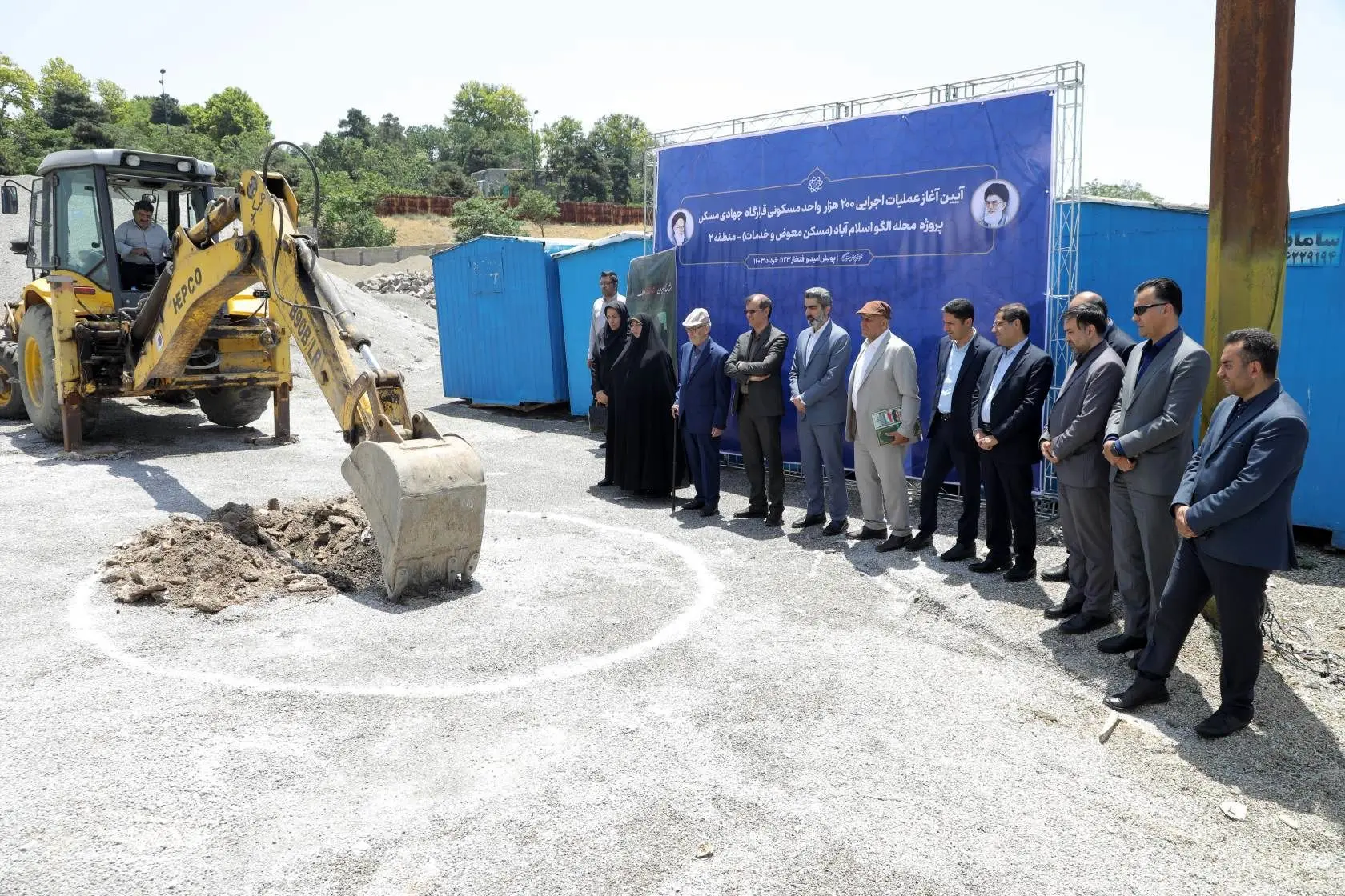 طرح بازآفرینی محله نیایش (اسلام آباد) کلید خورد

