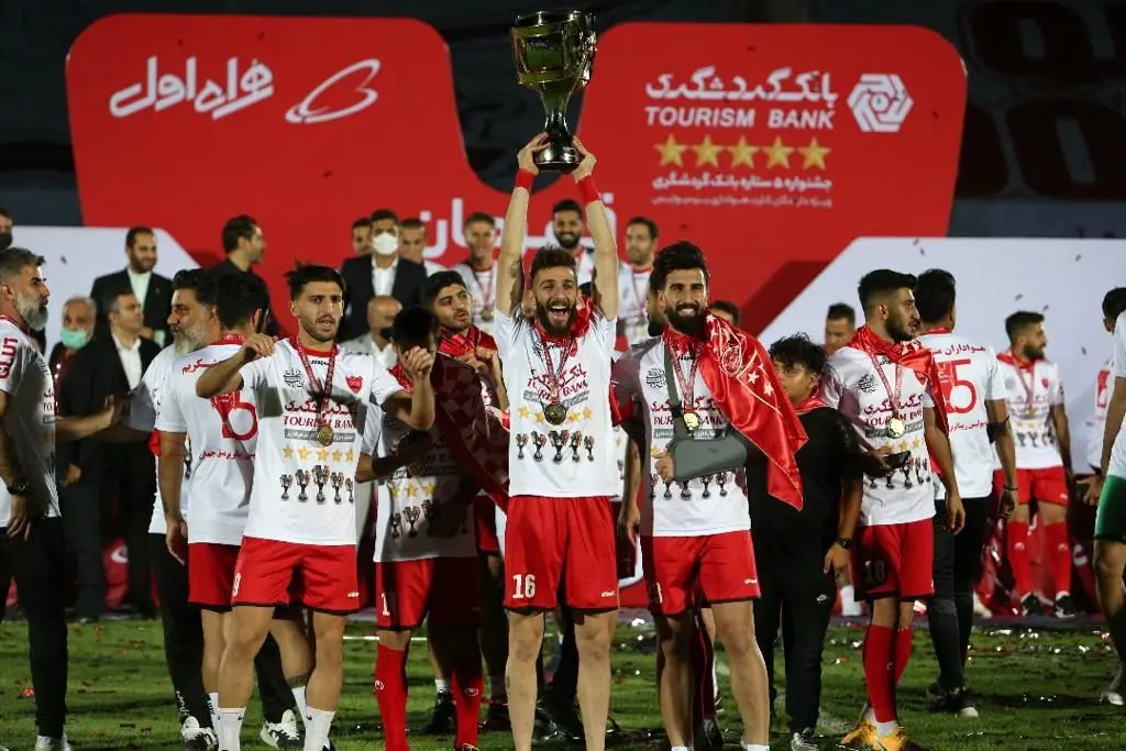پرسپولیس برای پنجمین بار متوالی قهرمان لیگ برتر شد